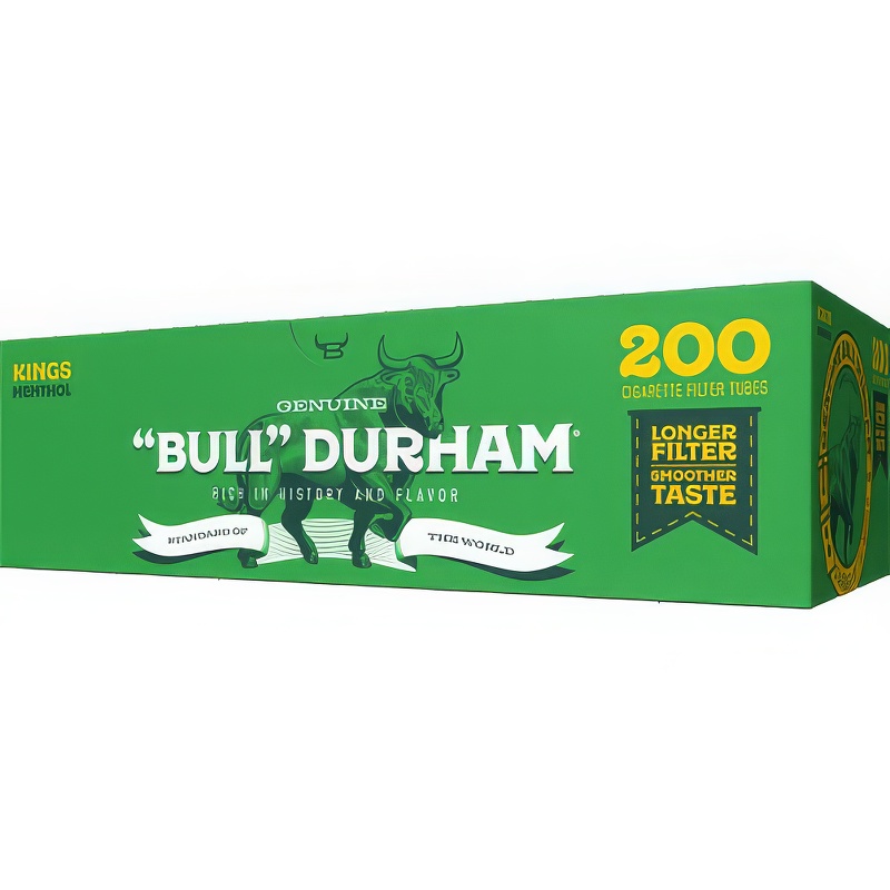 Bull Durham Tubes 200 ct - Menthol - King